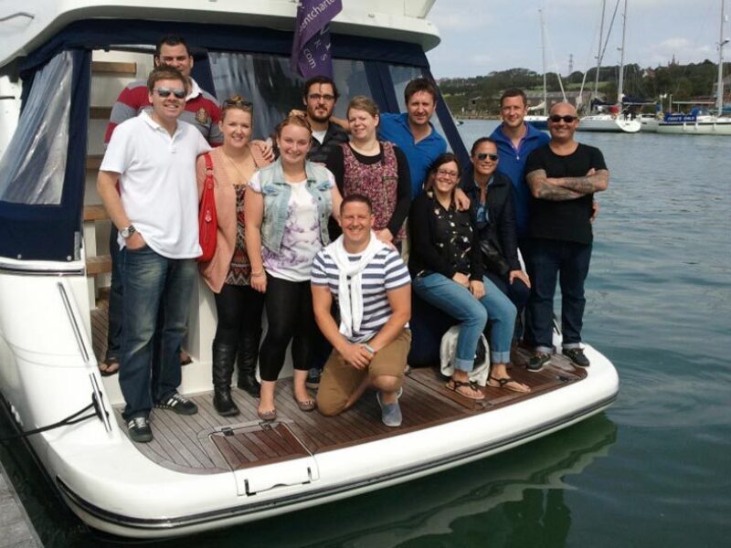 Family Birthday Motorboat Charter From Lymington